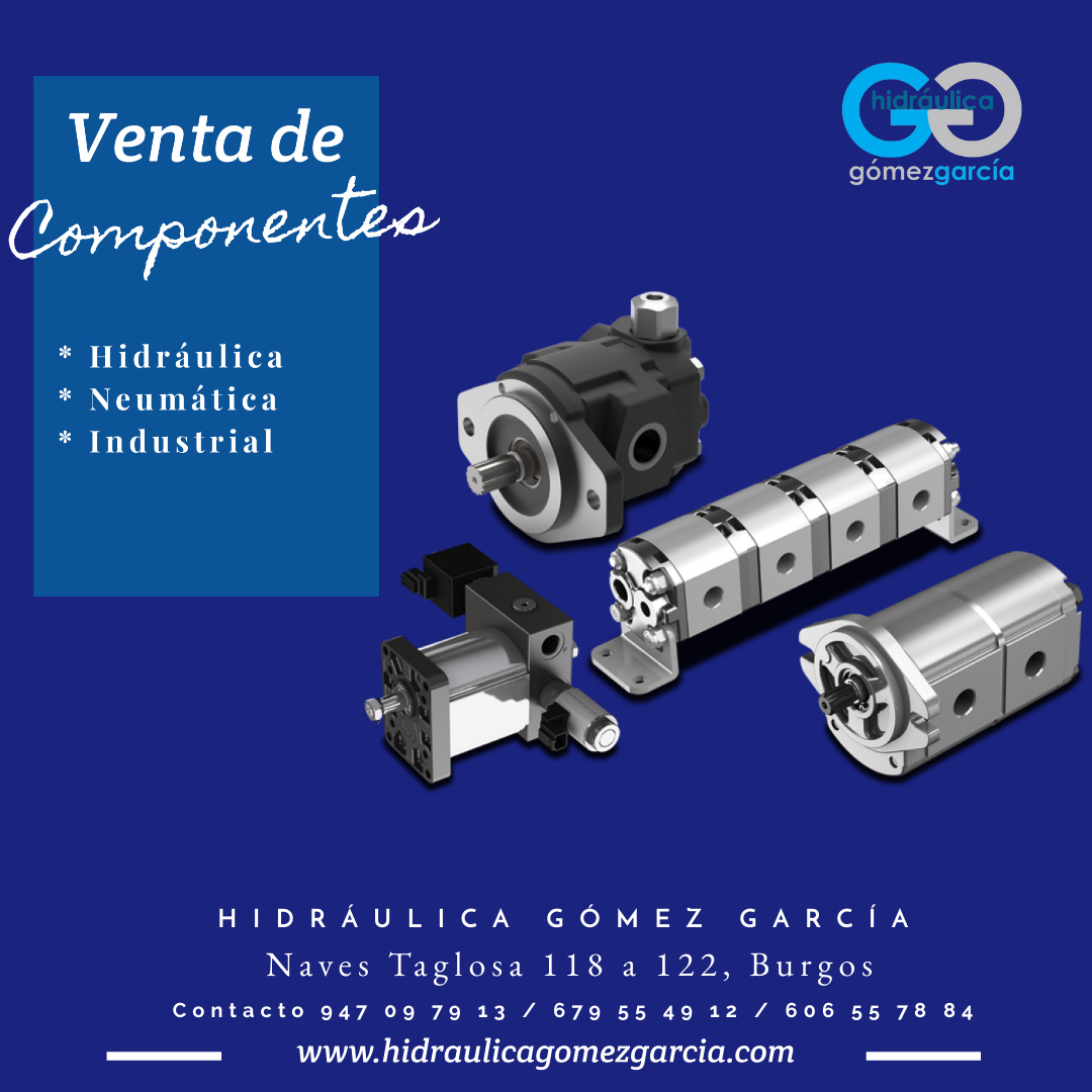 Hidráulica Gómez García Venta de componentes
